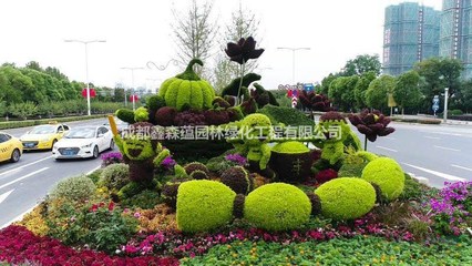 成都仿真造型與園林綠化工程 融合藝術與自然的城市美學