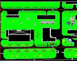 某化工廠一期綠化工程規(guī)劃設(shè)計(jì)圖與園林綠化施工指南